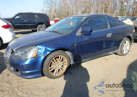 2004 Acura Rsx from USA, damaged, VIN JH4DC54804S017900